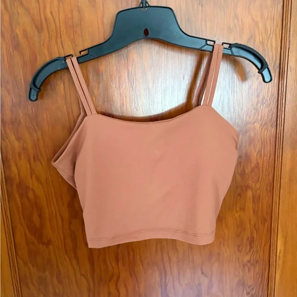 Burnt Orange workout top - Picture 3 of 4